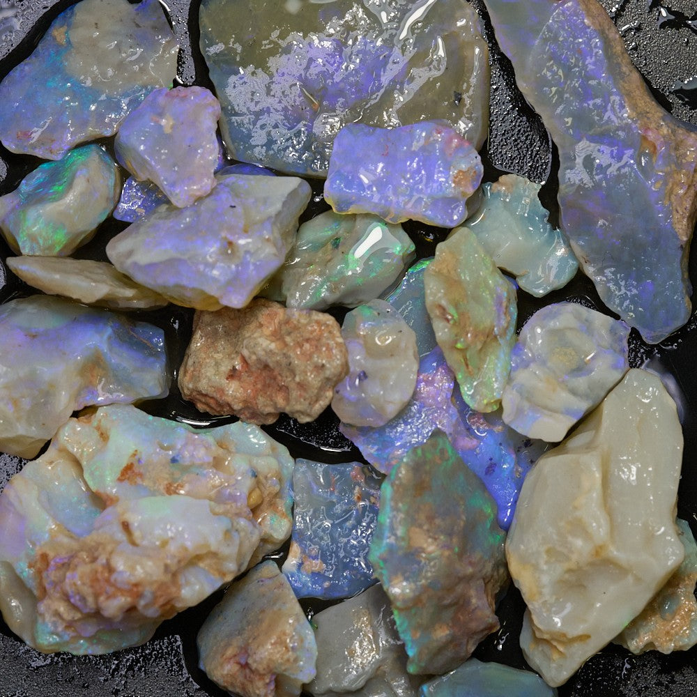 207 cts Rough Opal Parcel Lightning Ridge Potch and Colour