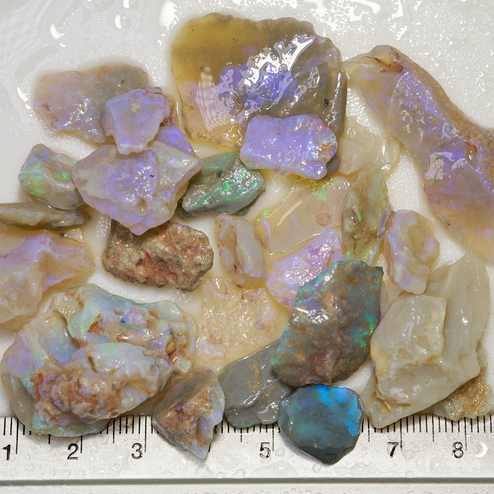 207 cts Rough Opal Parcel Lightning Ridge Potch and Colour