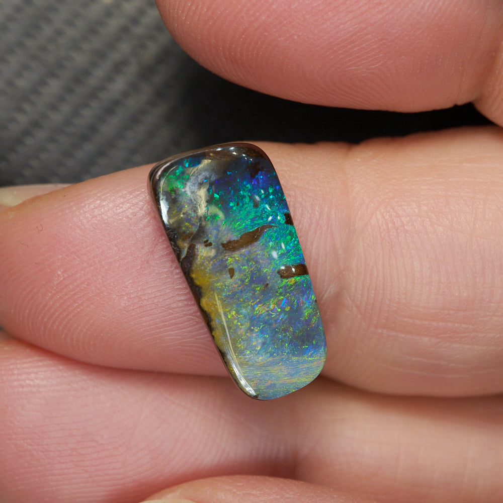 6.31 cts Boulder Opal Cut Stone