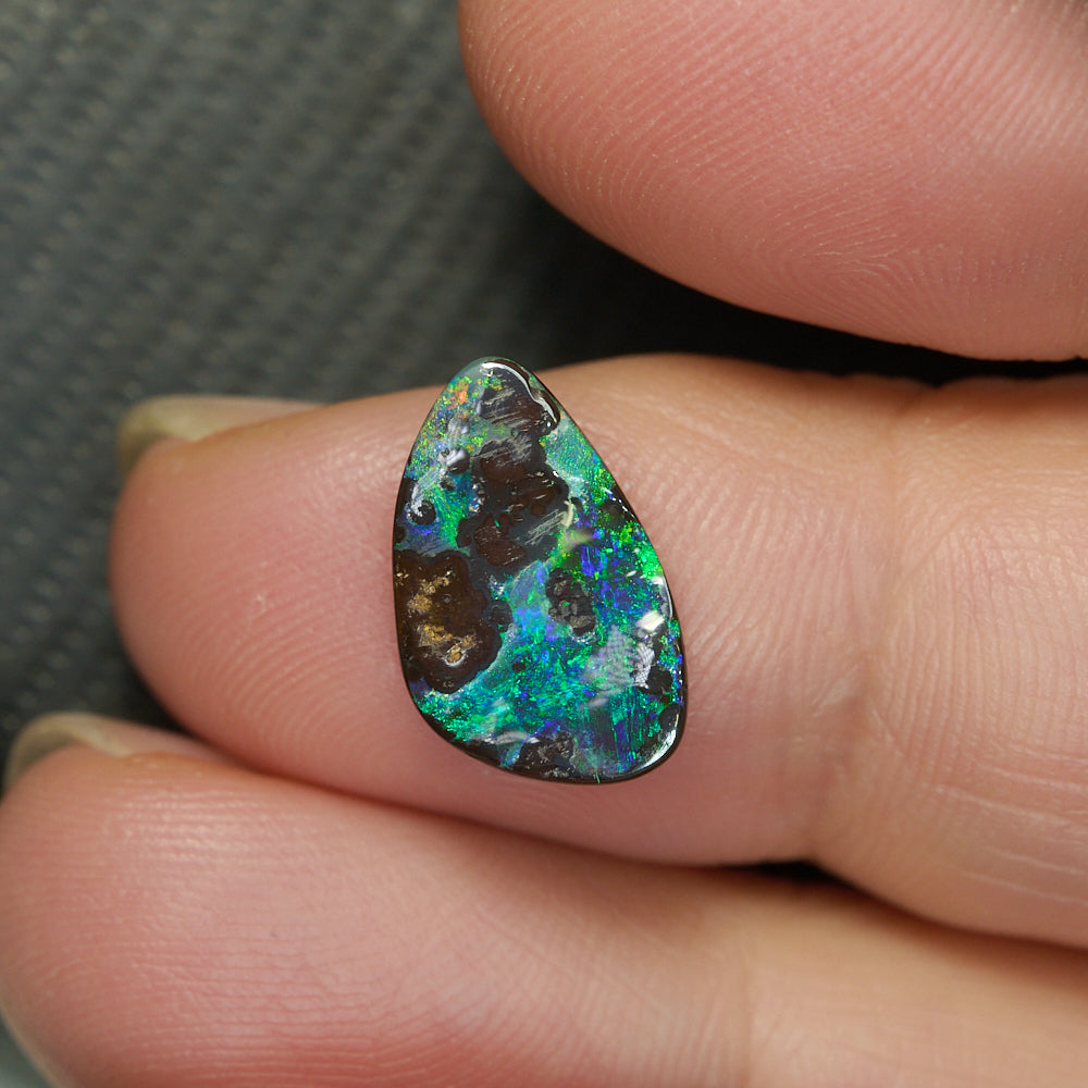 3.82 cts Boulder Opal Cut Stone