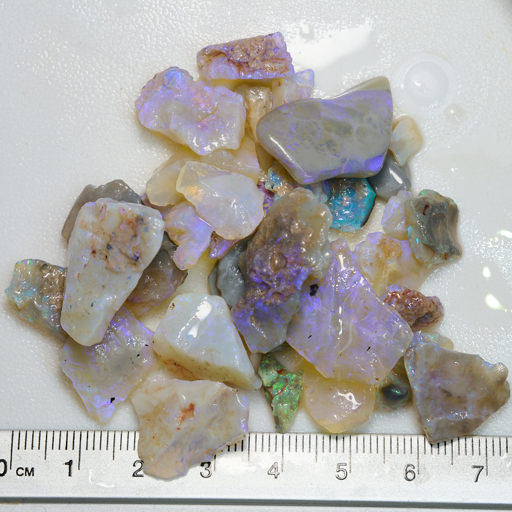 145 cts Rough Opal Parcel Lightning Ridge Potch and Colour