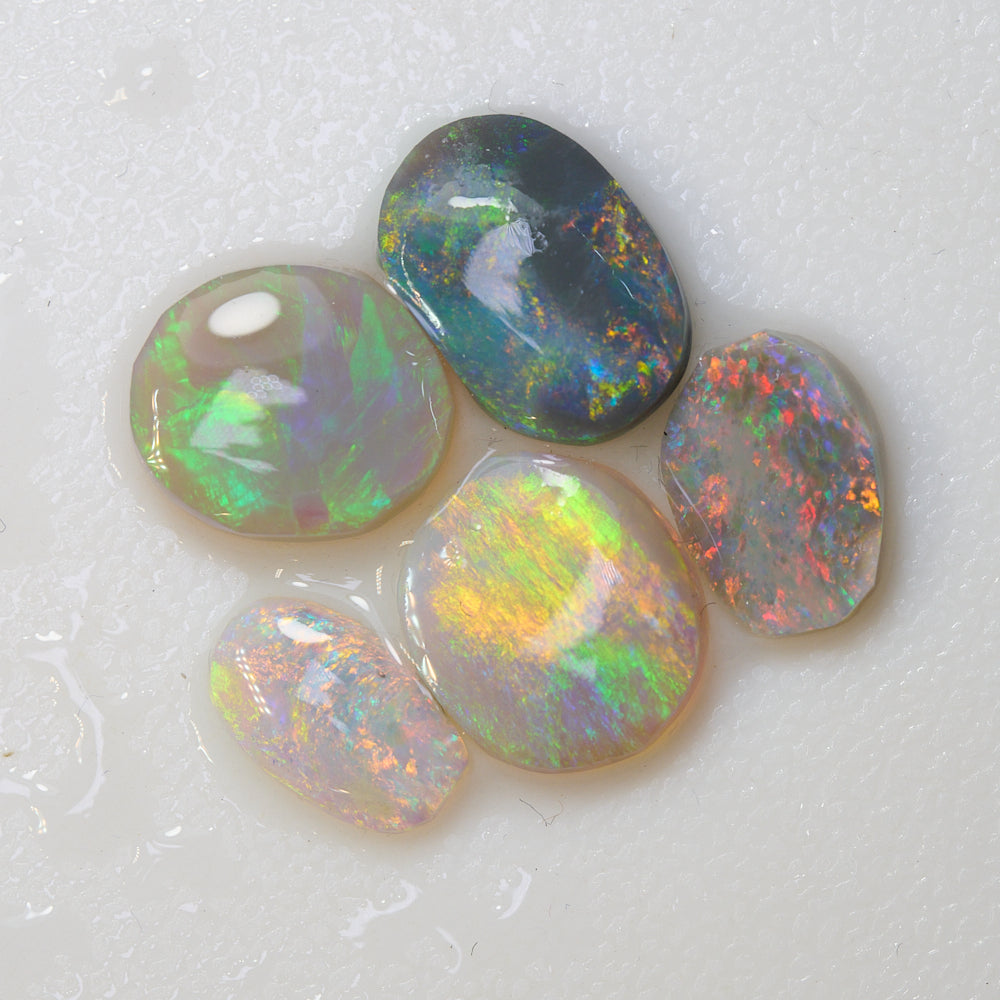 8.4 cts Rough Opal Parcel Lightning Ridge Rubs