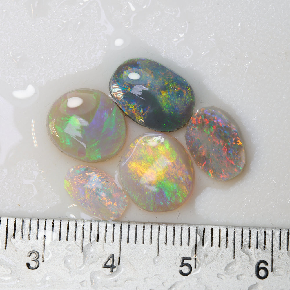 8.4 cts Rough Opal Parcel Lightning Ridge Rubs