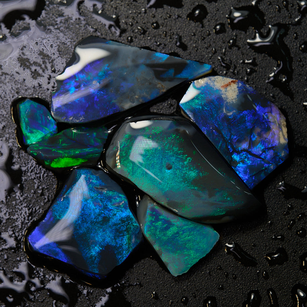 rough opal parcel
