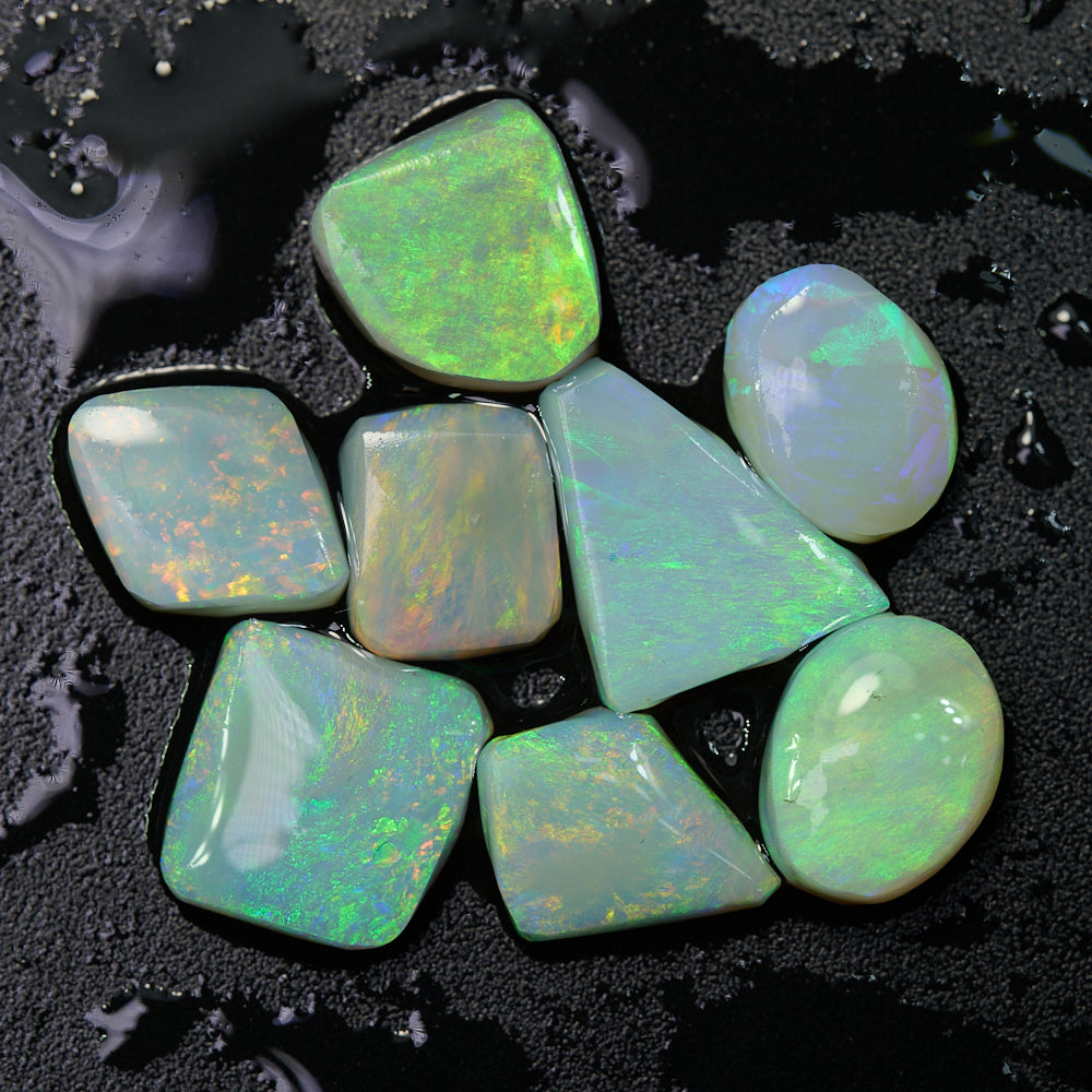 16.1 cts Rough Opal Parcel Lightning Ridge Rubs
