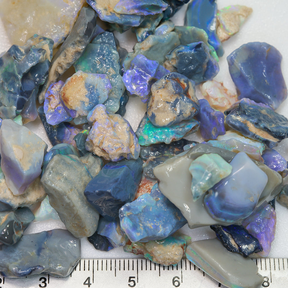 296 cts Rough Opal Parcel Lightning Ridge Potch and Colour