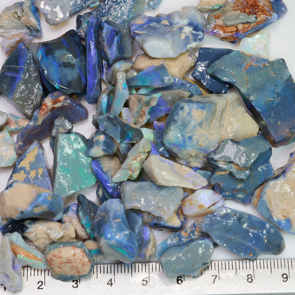 397 cts Rough Opal Parcel Lightning Ridge Potch and Colour