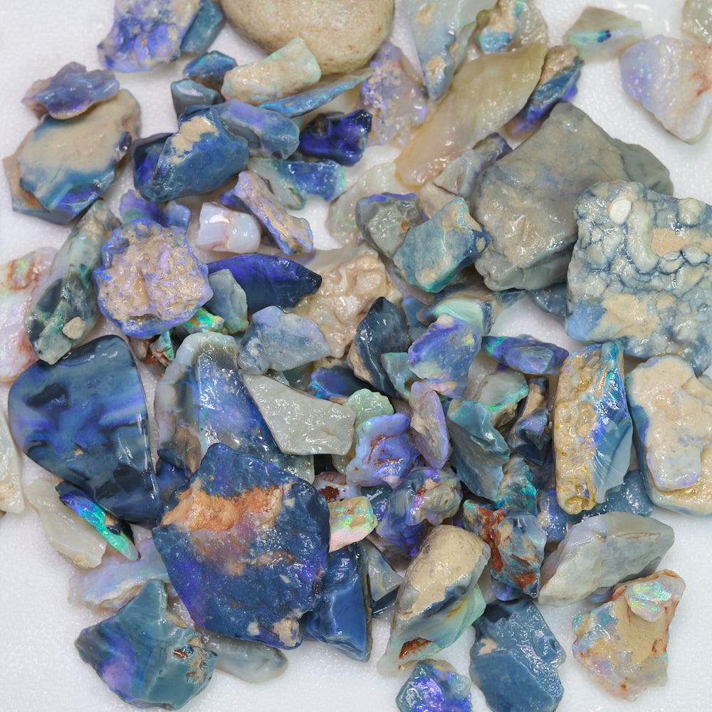384 cts Rough Opal Parcel Lightning Ridge Potch and Colour