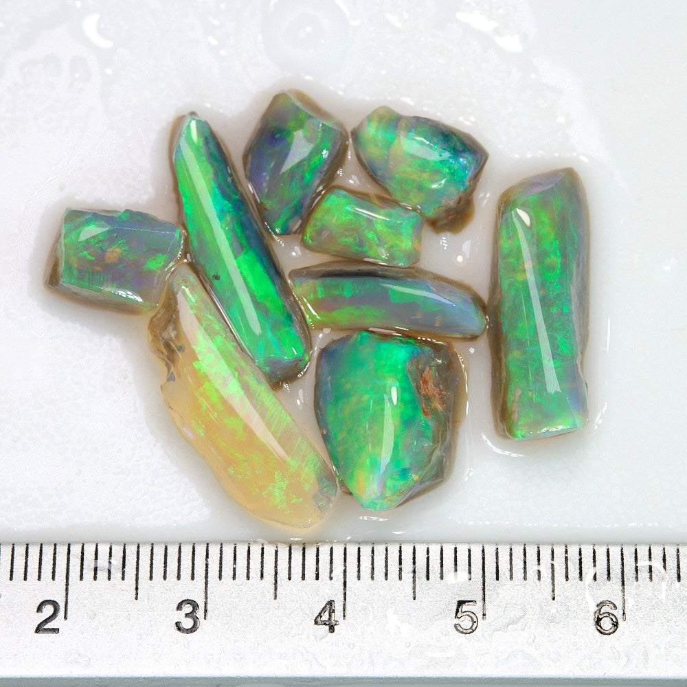 31.7 cts Rough Opal Parcel Lightning Ridge Rubs