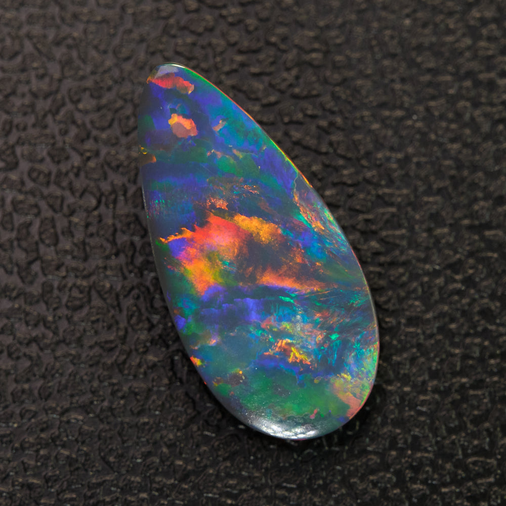 1.46 cts Black Opal cut, not set (Lightning Ridge)