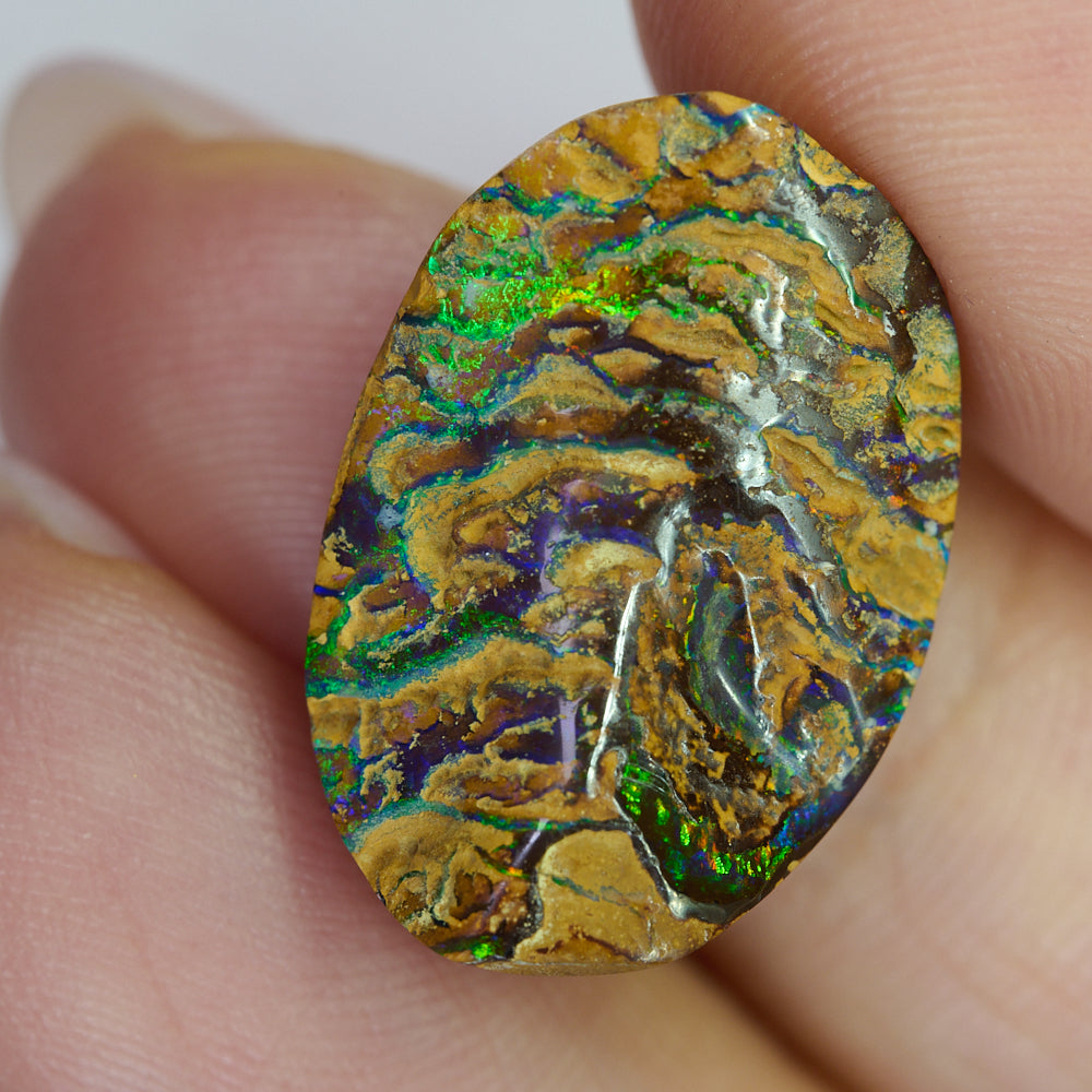 20.44 cts Boulder Opal Cut Stone