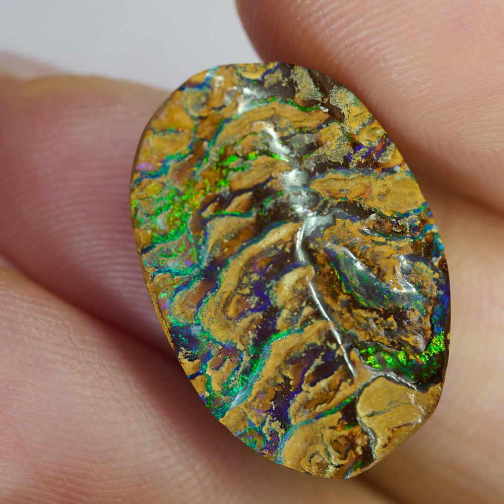 20.44 cts Boulder Opal Cut Stone