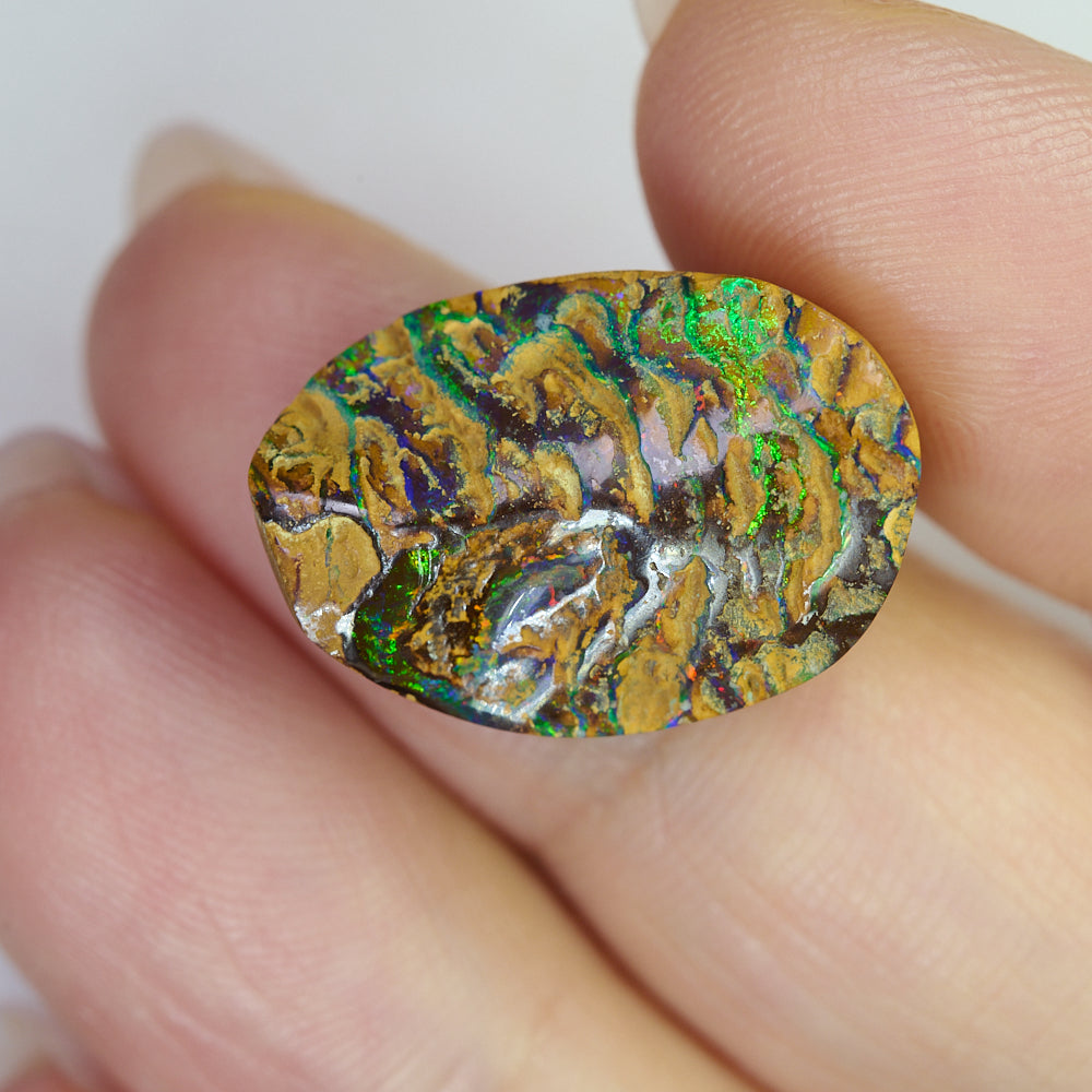 20.44 cts Boulder Opal Cut Stone