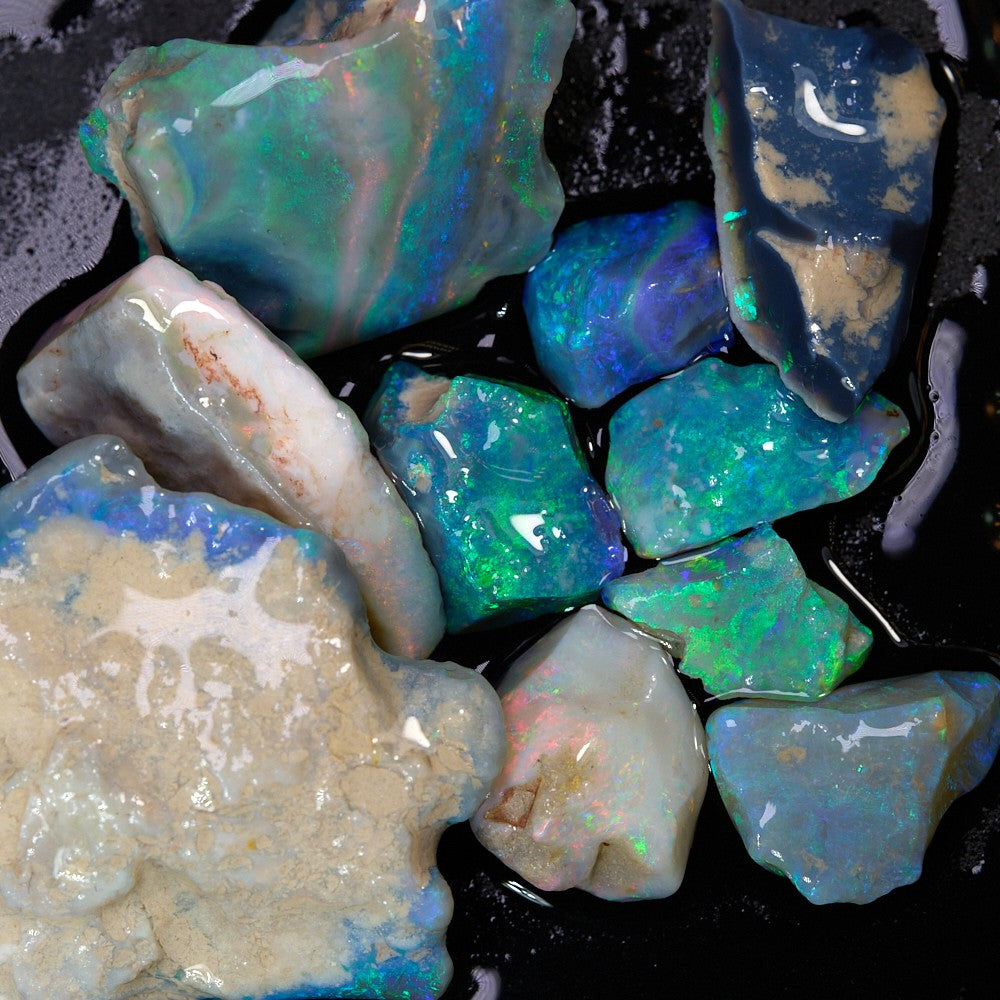 86.7 cts Rough Opal Parcel  Lightning Ridge -Mine Run