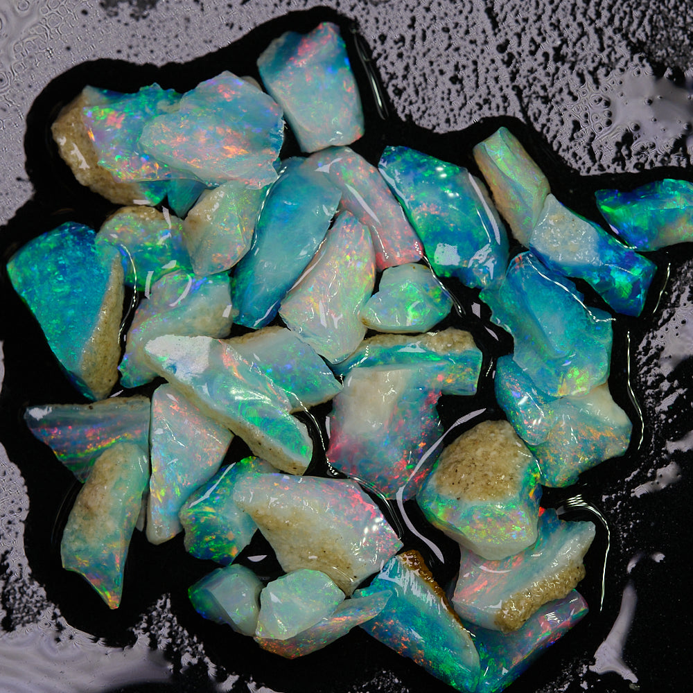 10 cts Rough Opal Parcel -South Australian /Inlay,mosaic -Chips