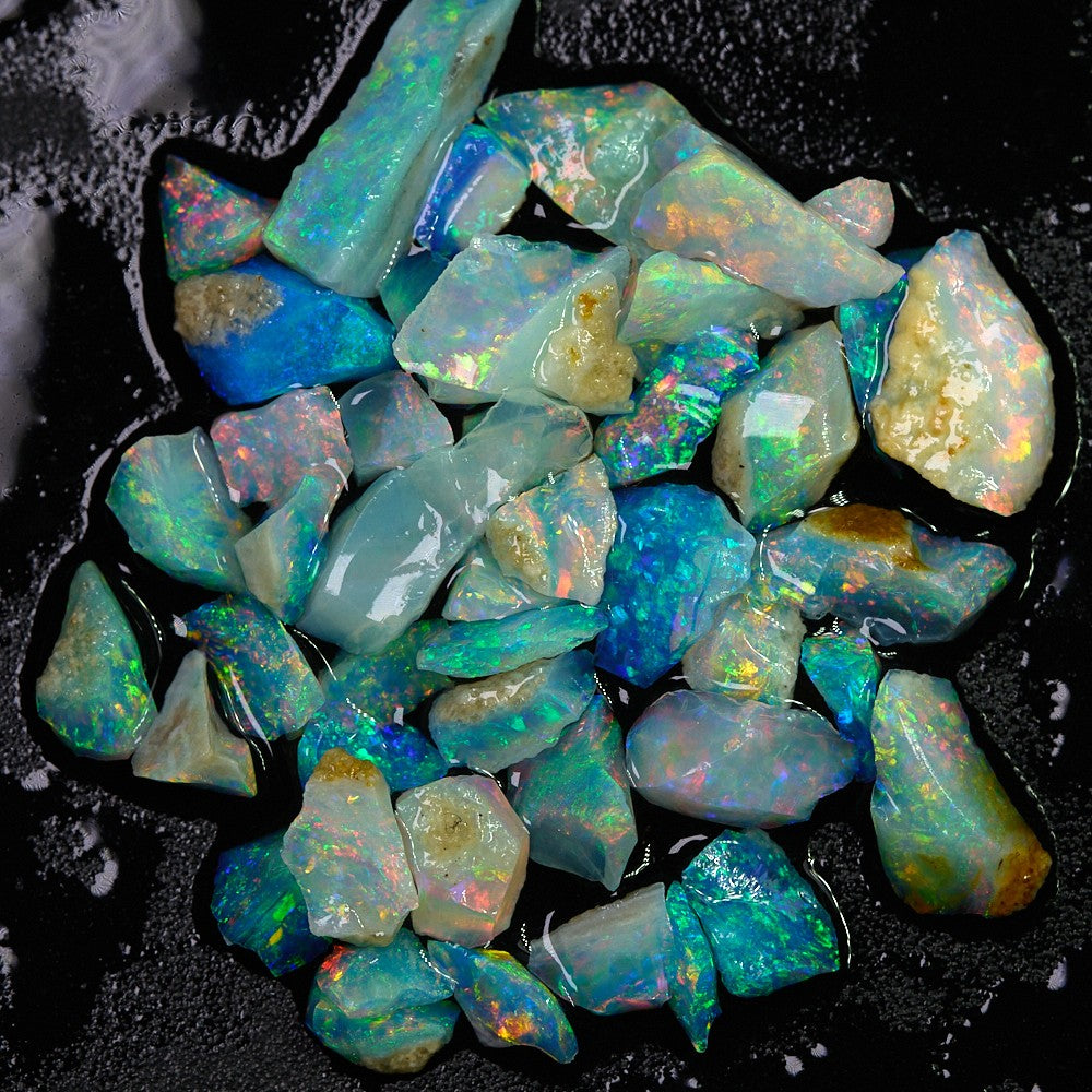10 cts Rough Opal Parcel -South Australian /Inlay,mosaic -Chips
