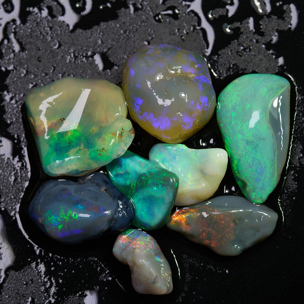 rough opal parcel