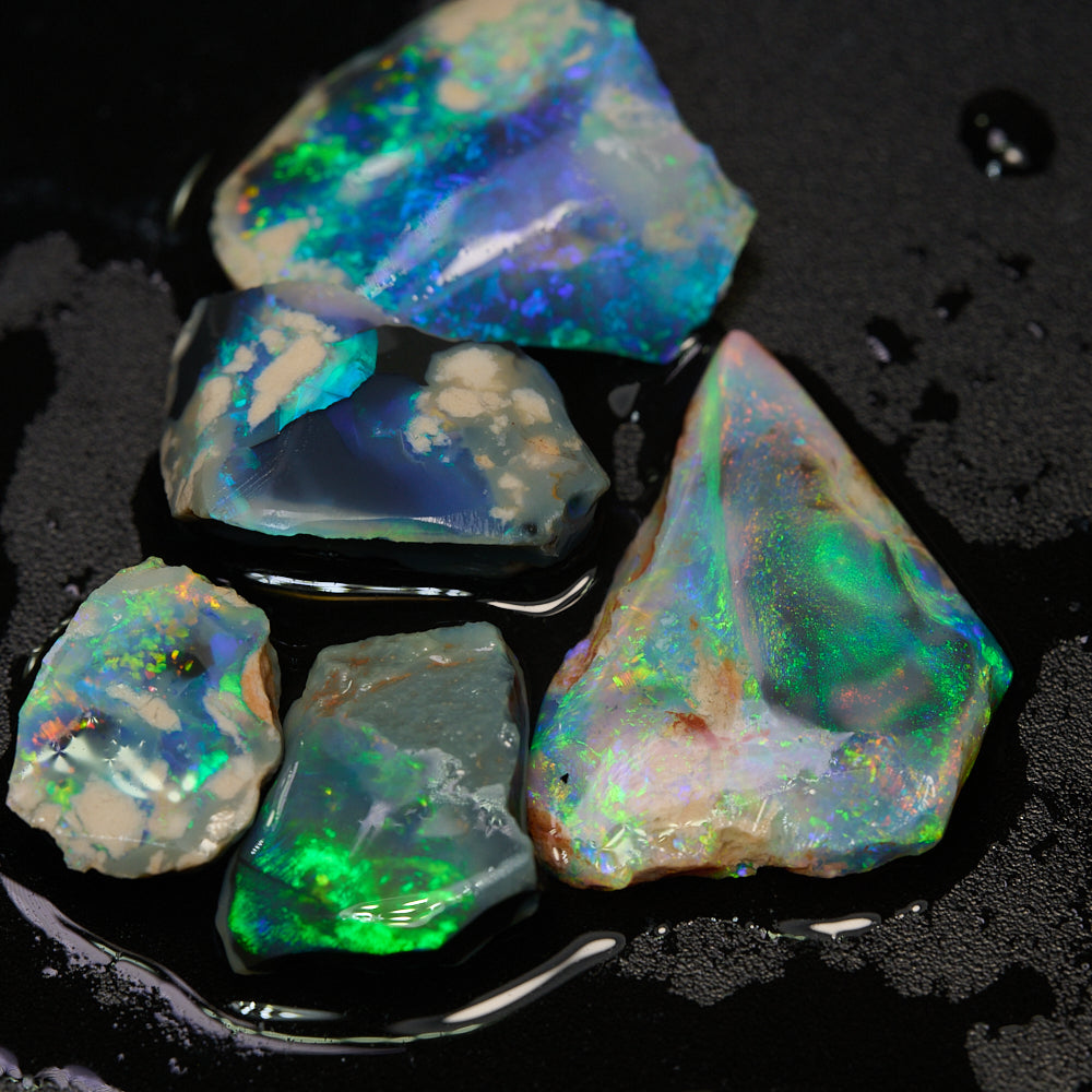 rough opal parcel
