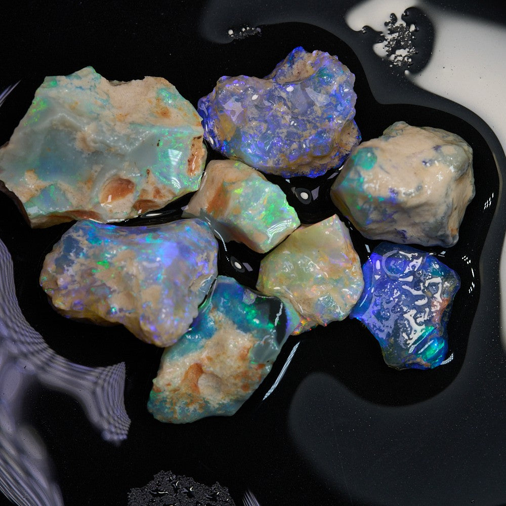 Lightning Ridge Rough Opal Parcel - Nobby