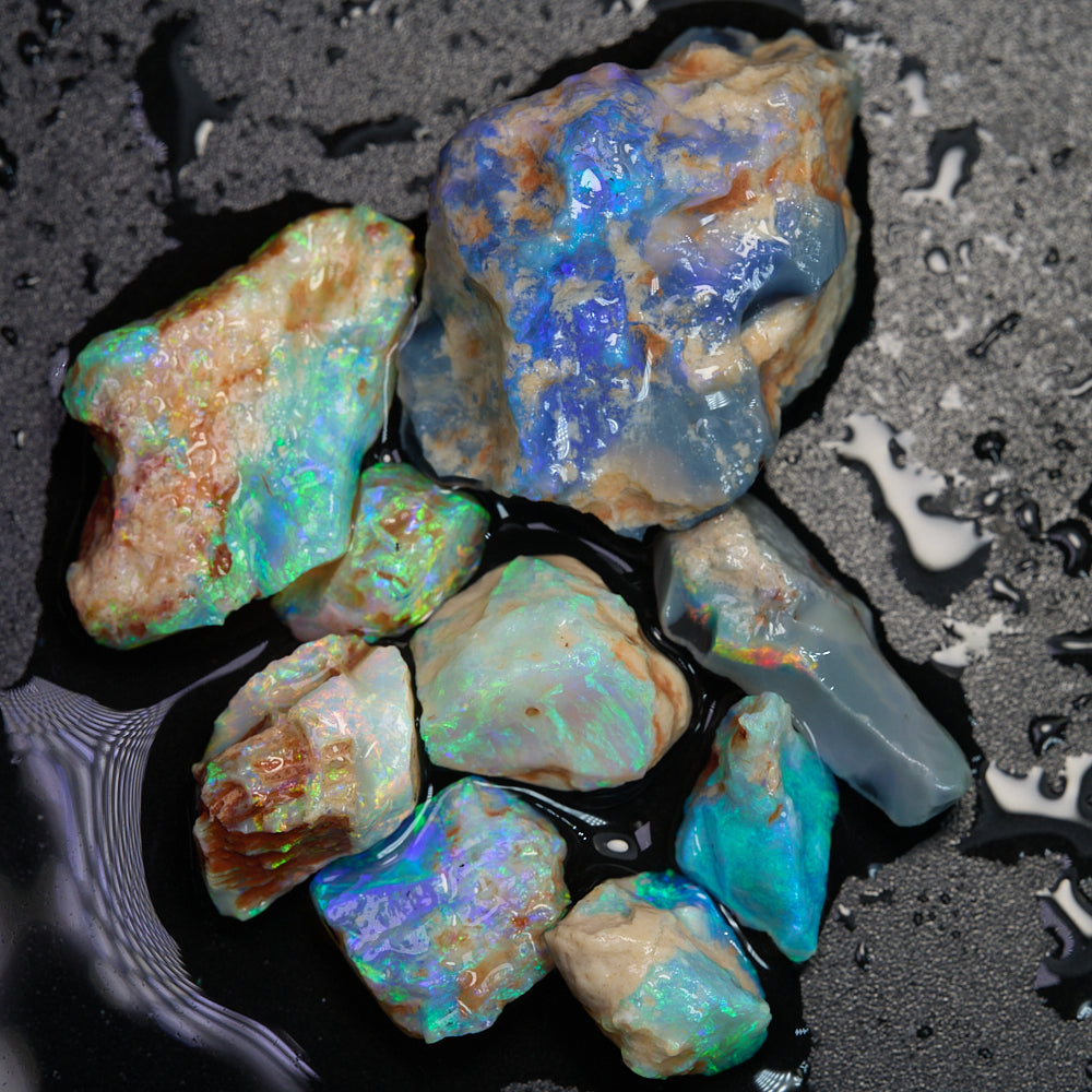 69.6 cts Lightning Ridge Rough Opal Parcel - Nobby