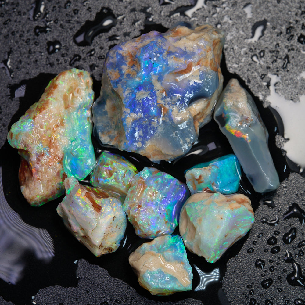 Lightning Ridge Rough Opal Parcel - Nobby