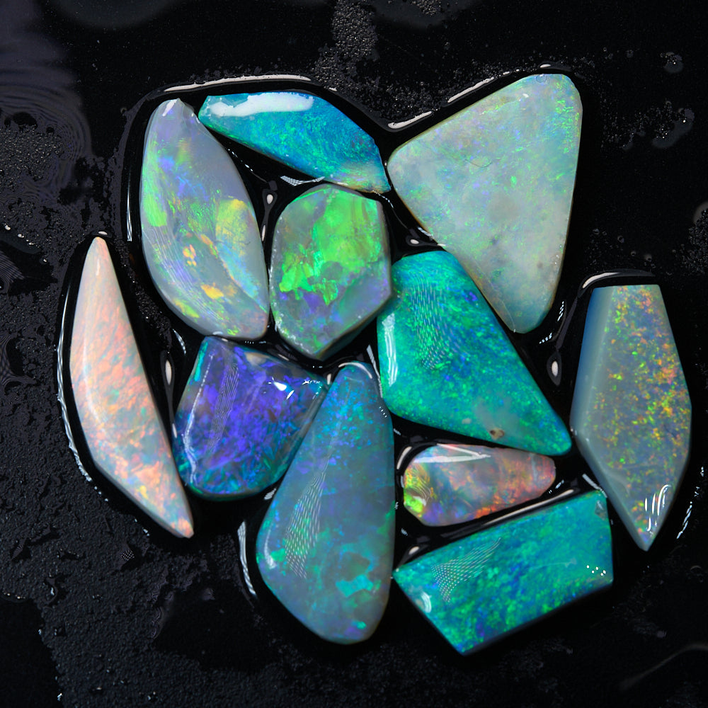 Rough Opal Parcel Lightning Ridge Rubs