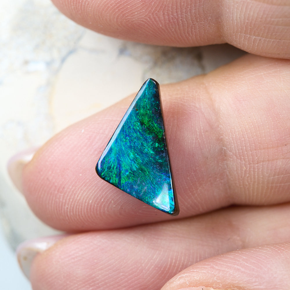 ustralian boulder opal cut stone loose gemstone for jewelry making