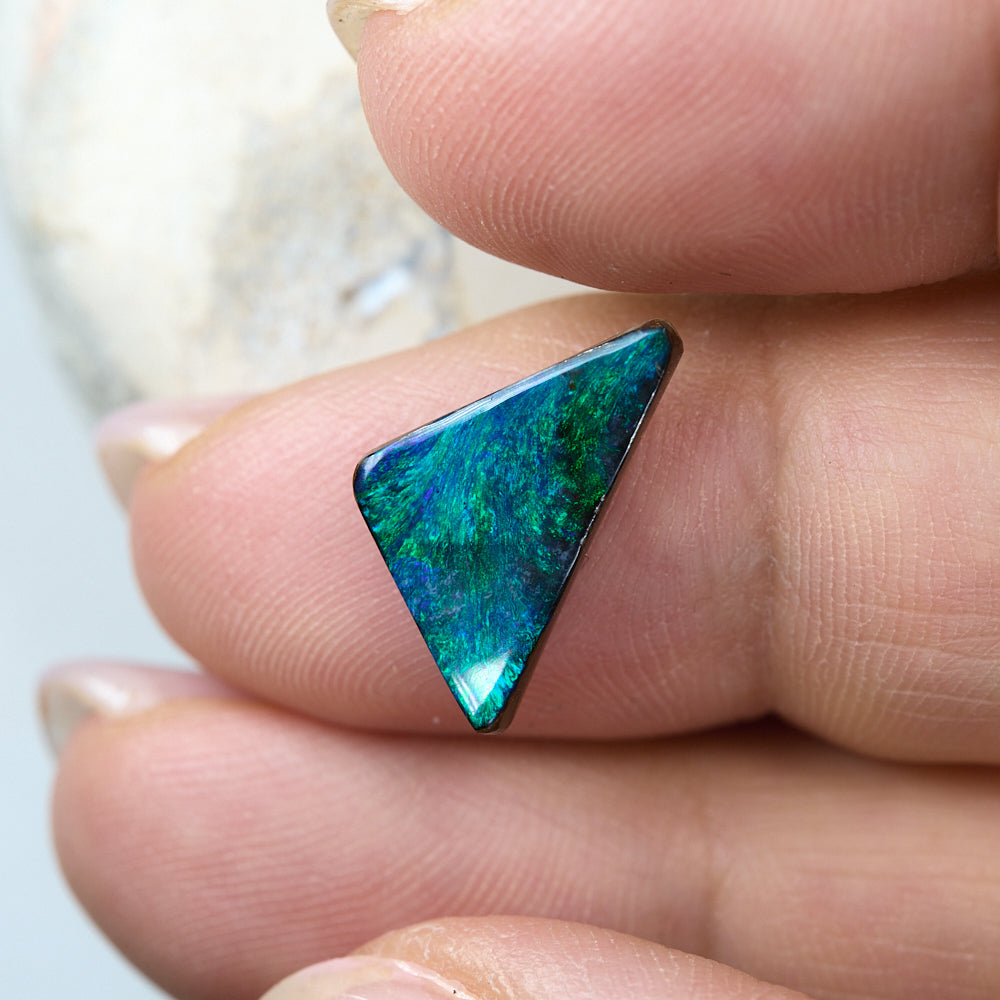 3.38 cts Boulder Opal Cut Stone