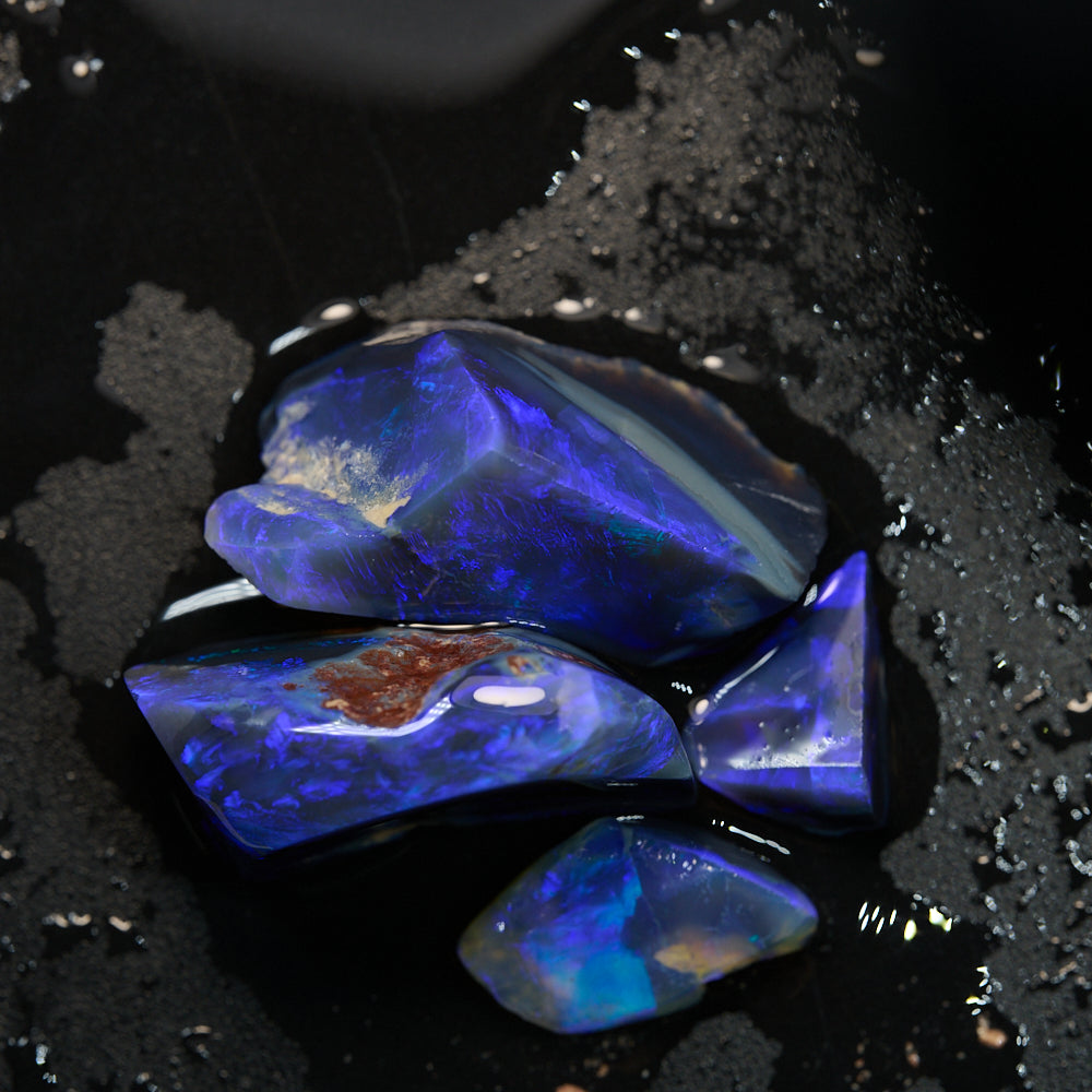 opal electric blue