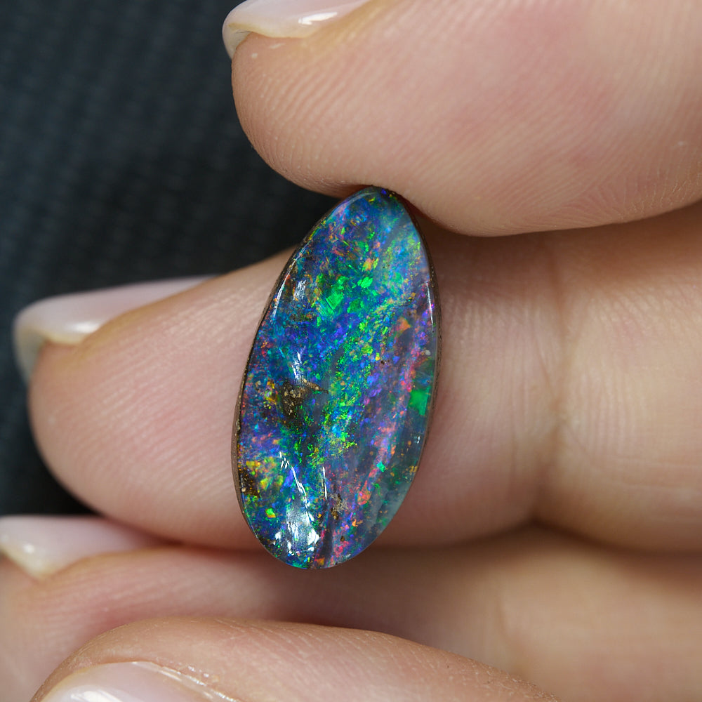 6.46 cts Boulder Opal Cut Stone