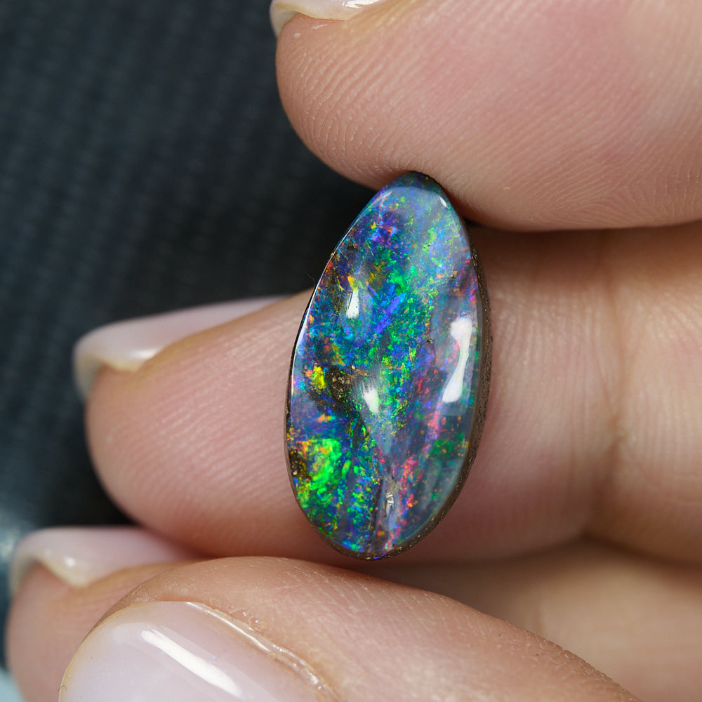 6.46 cts Boulder Opal Cut Stone