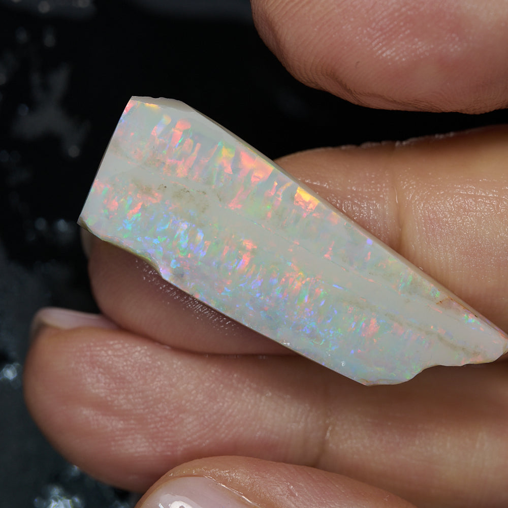 red rough opal