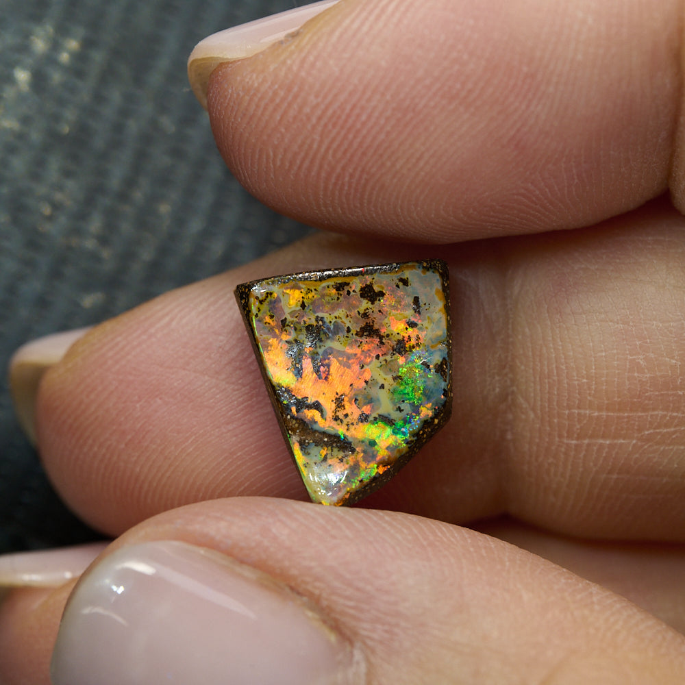 4.45 cts Boulder Opal Cut Stone