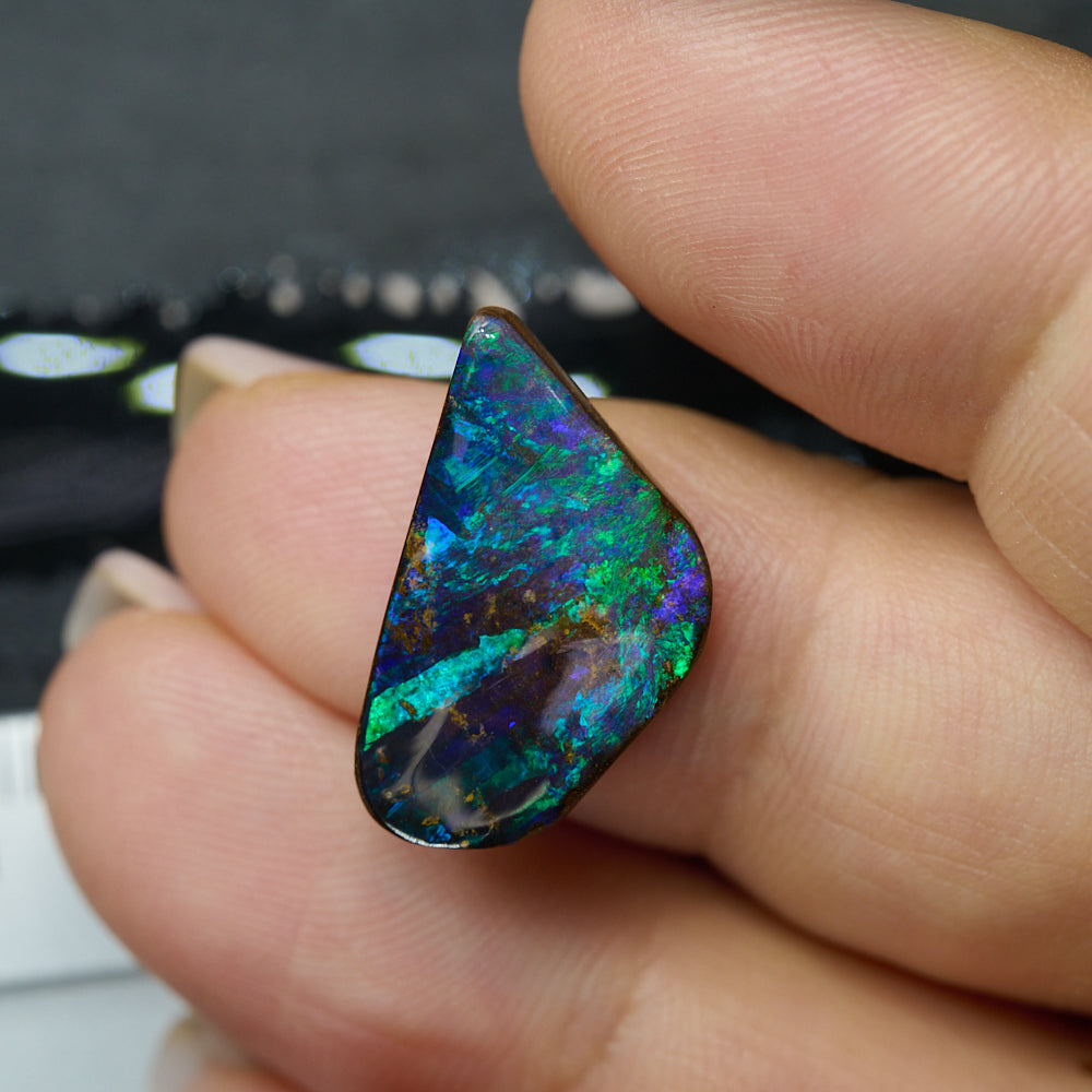 8.17 cts Boulder Opal Cut Stone