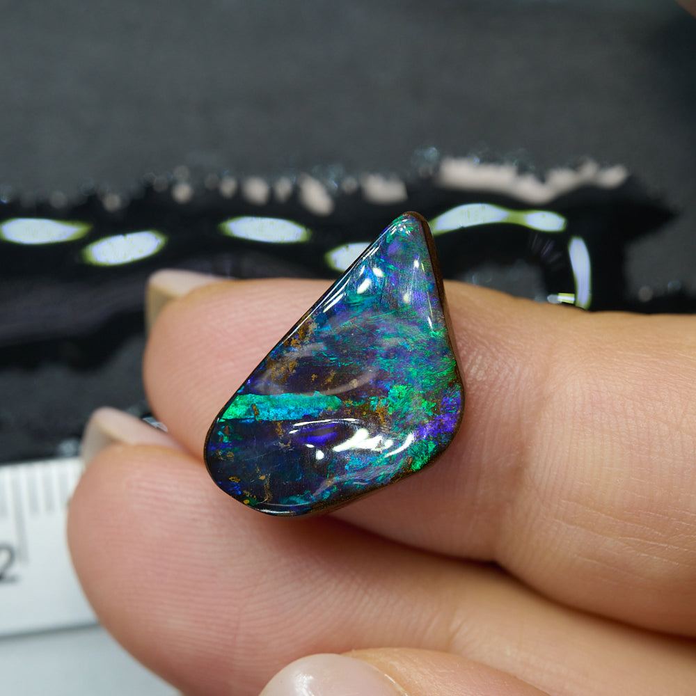8.17 cts Boulder Opal Cut Stone