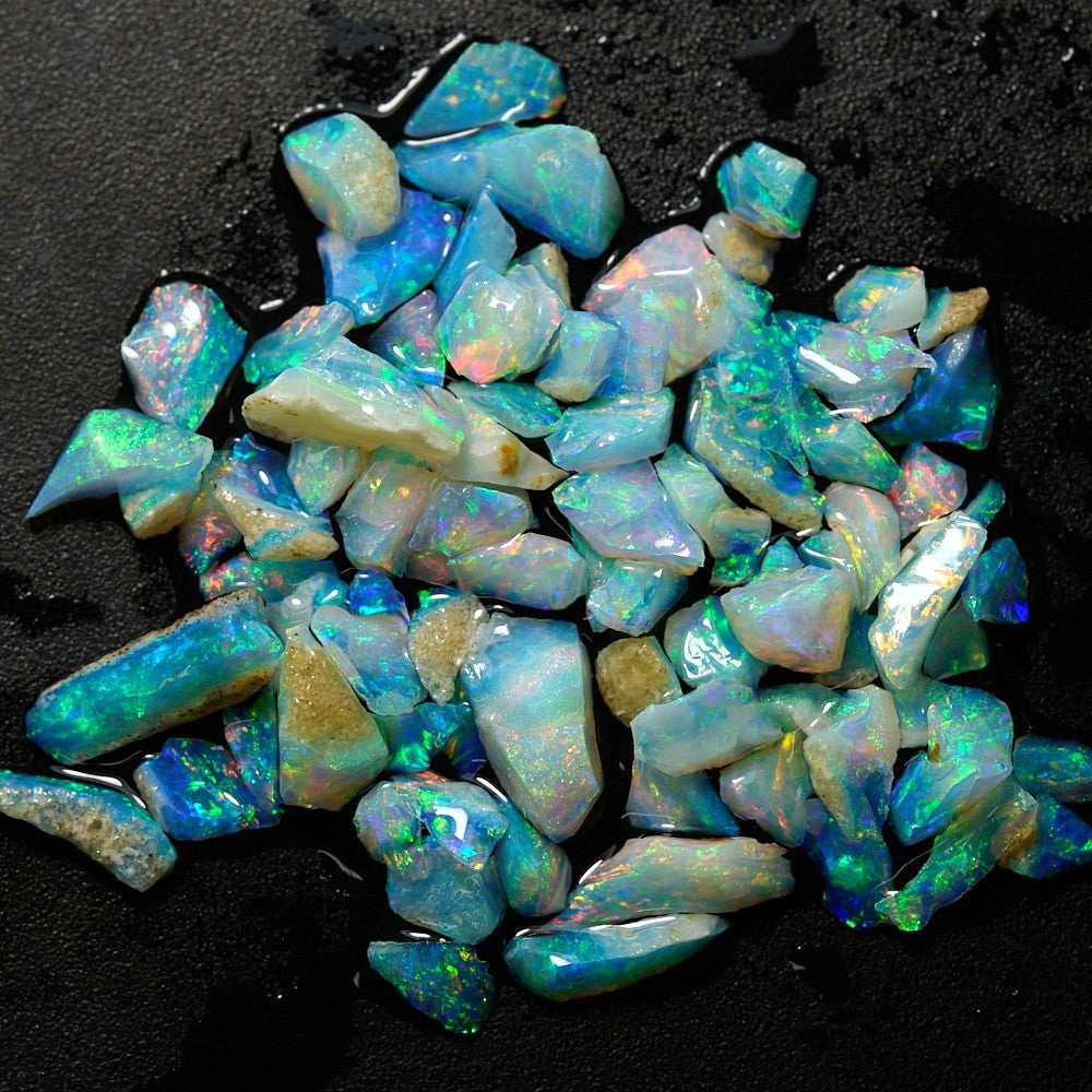 16 cts Rough Opal Parcel -South Australian /Inlay,mosaic -Chips