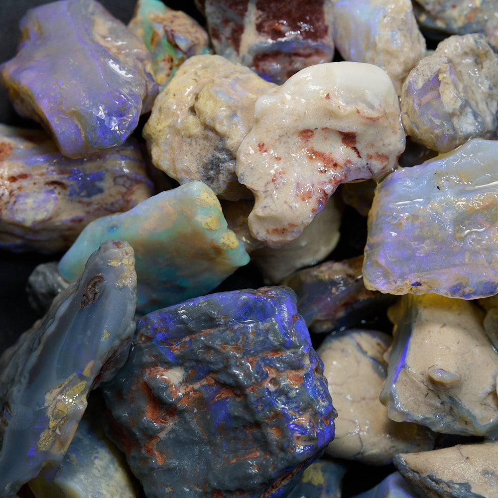 rough opal parcel