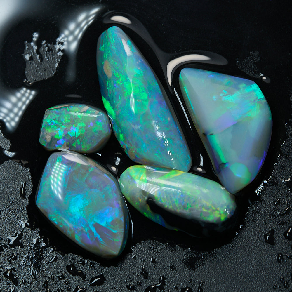 Rough Opal Parcel Lightning Ridge Rubs