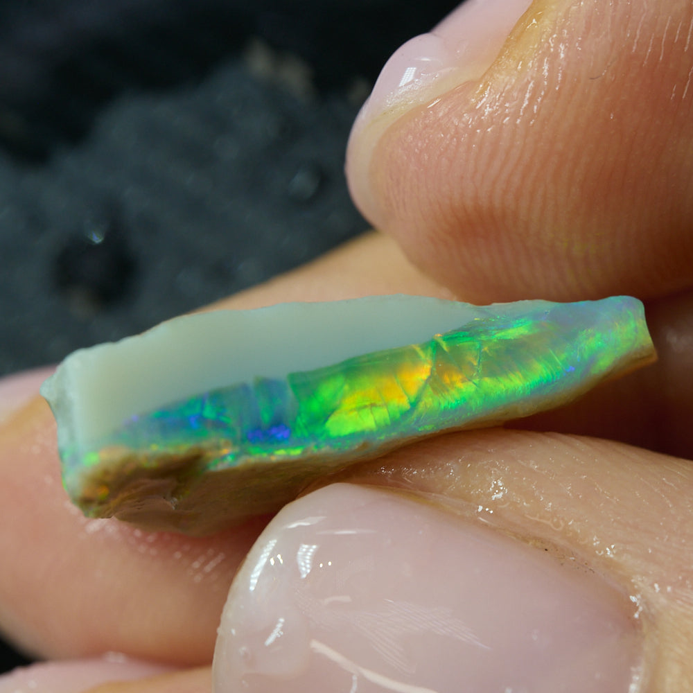 Rough Lightning Ridge Opal Natural Australian Black Opal Rough