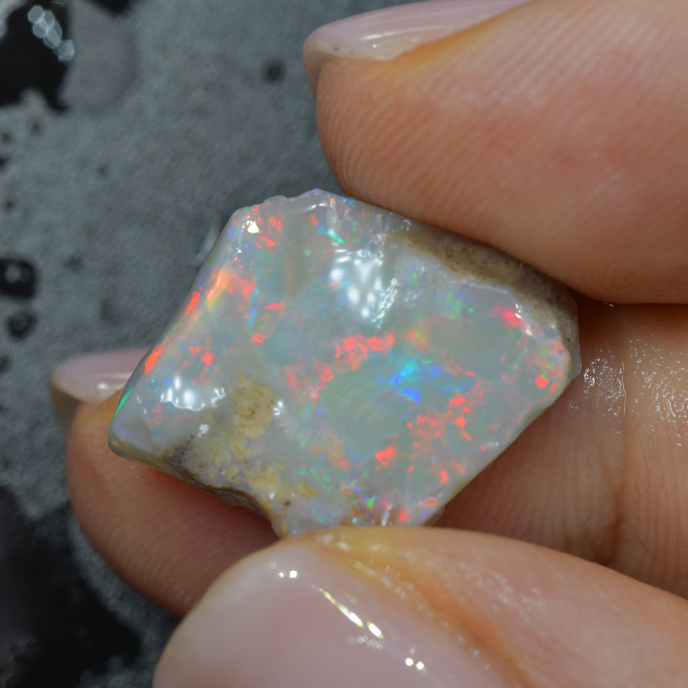 9.75 cts Rough Opal South Australian -Rubbed