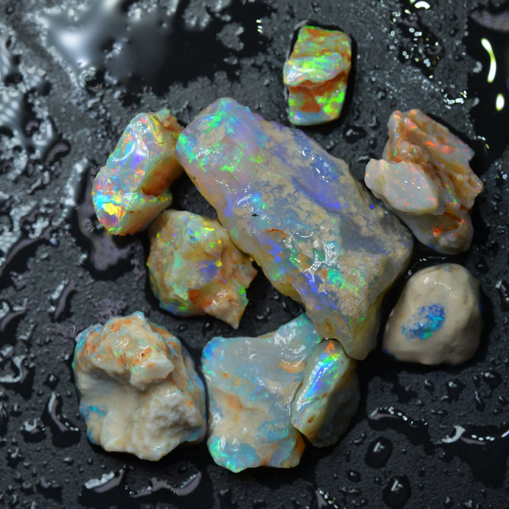 Lightning Ridge Rough Opal Parcel - Nobby