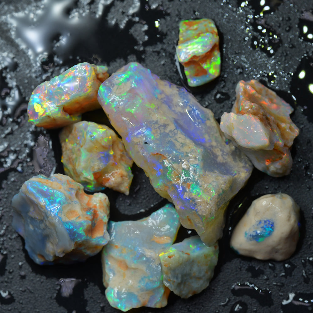 65.6 cts Lightning Ridge Rough Opal Parcel - Nobby