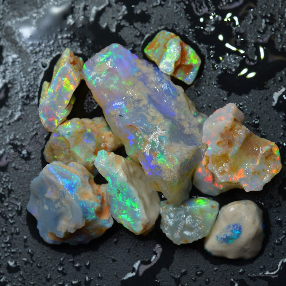 Lightning Ridge Rough Opal Parcel - Nobby