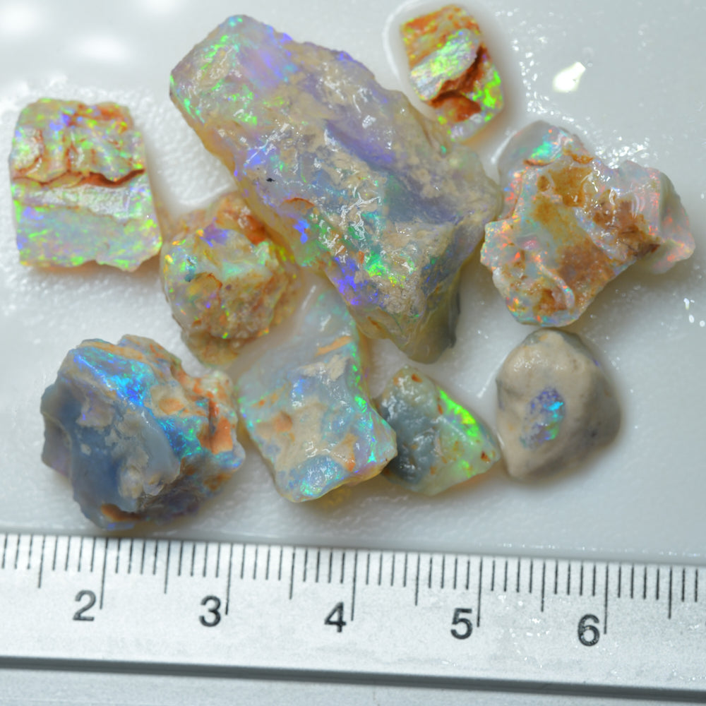 65.6 cts Lightning Ridge Rough Opal Parcel - Nobby