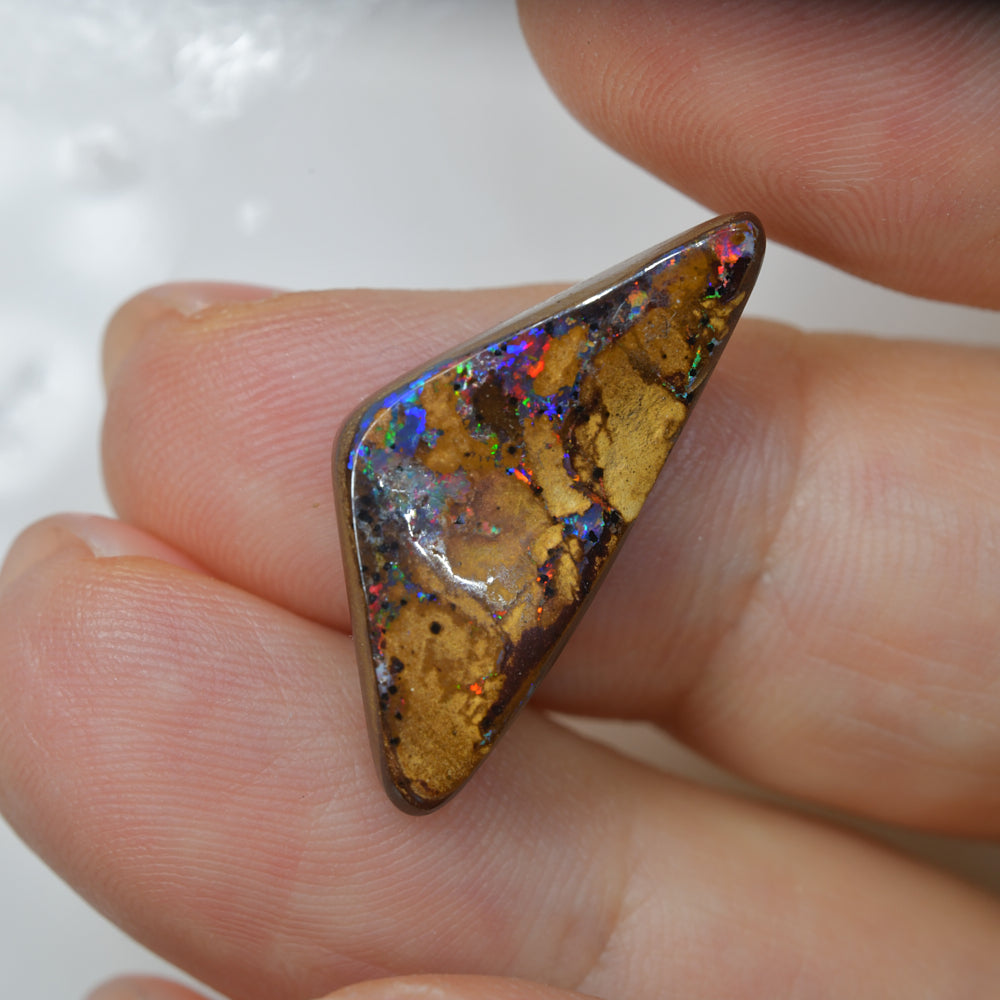 10.32 cts Boulder Opal Cut Stone
