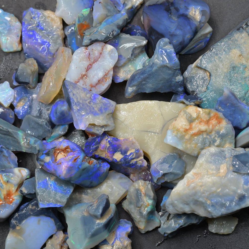 437 cts Rough Opal Parcel Lightning Ridge Potch and Colour