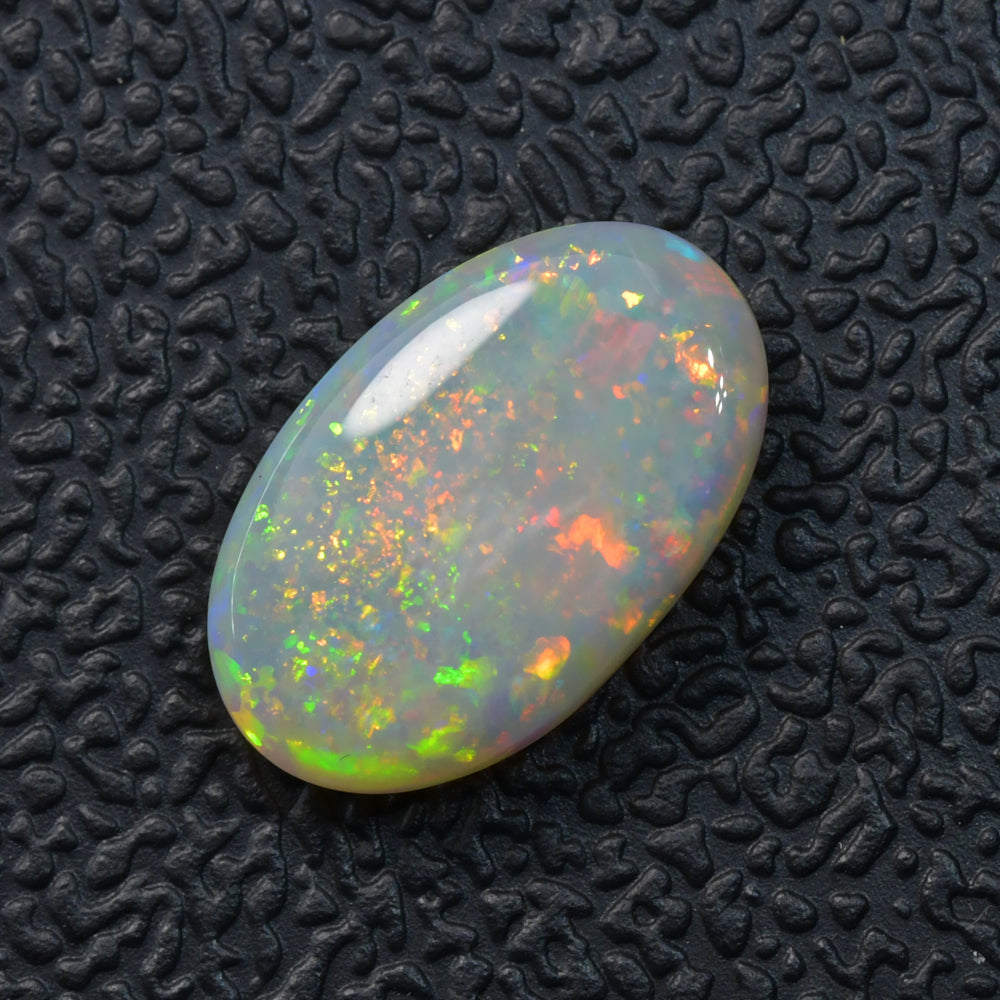 1.58 cts Light Solid Opal Stone Lightning Ridge
