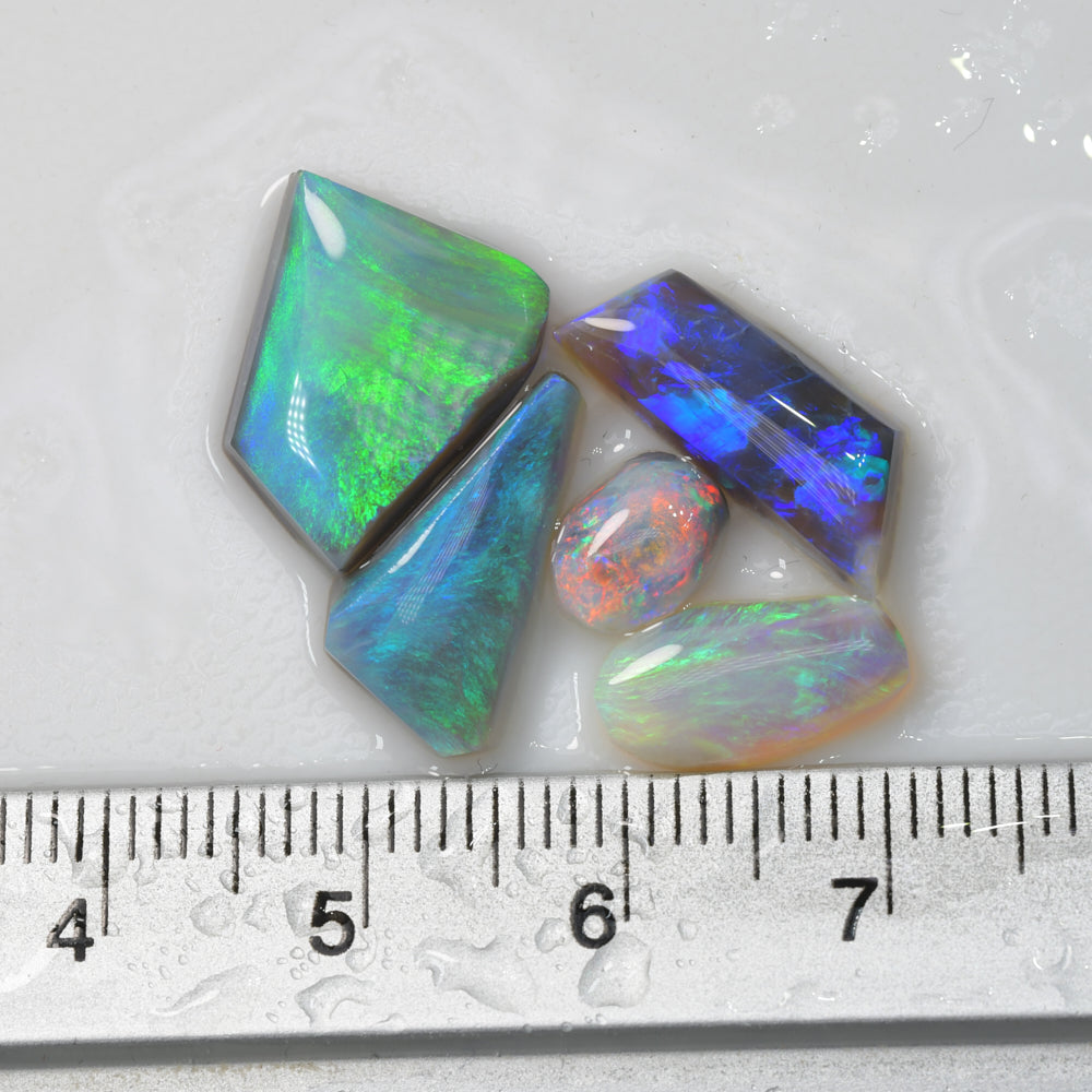 12.1 cts Rough Opal Parcel Lightning Ridge Rubs