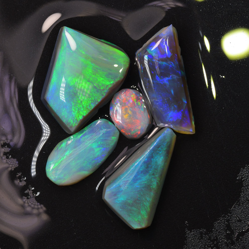 Rough Opal Parcel Lightning Ridge Rubs