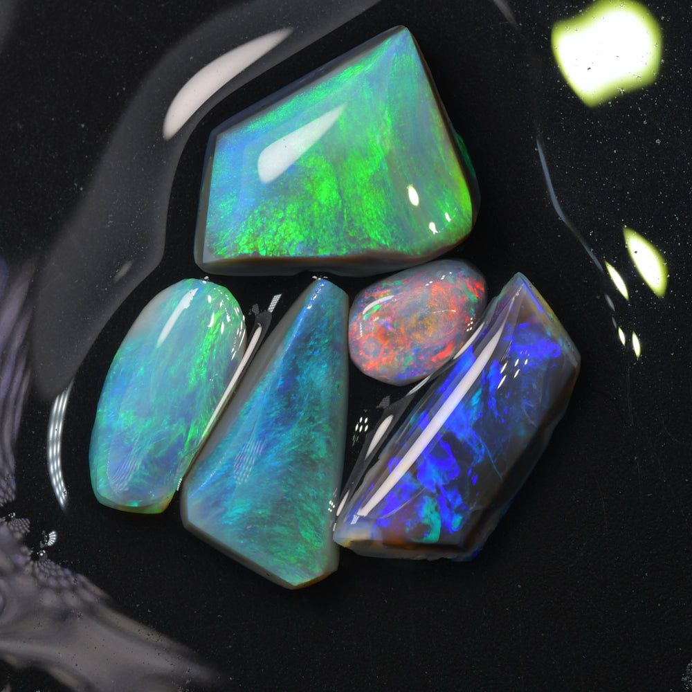 Rough Opal Parcel Lightning Ridge Rubs